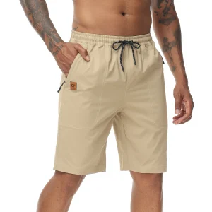 Summer Fitness Training Cargo Shorts, Men's Sweatpants Jogging Athletic Pants Tactical Casual Shorts Pants