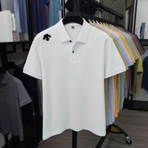 100% cotton high-end short sleeve polo shirt summer new designer luxury brand embroidered T-shirt fashion golf casual men's wear