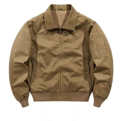 Men's Casual Lightweight Zip Up Jacket