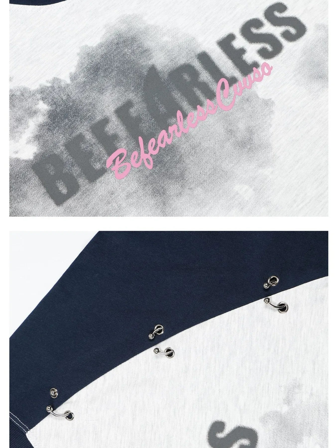 Men's Letter Raglan Long Sleeve T-Shirt - Image 5