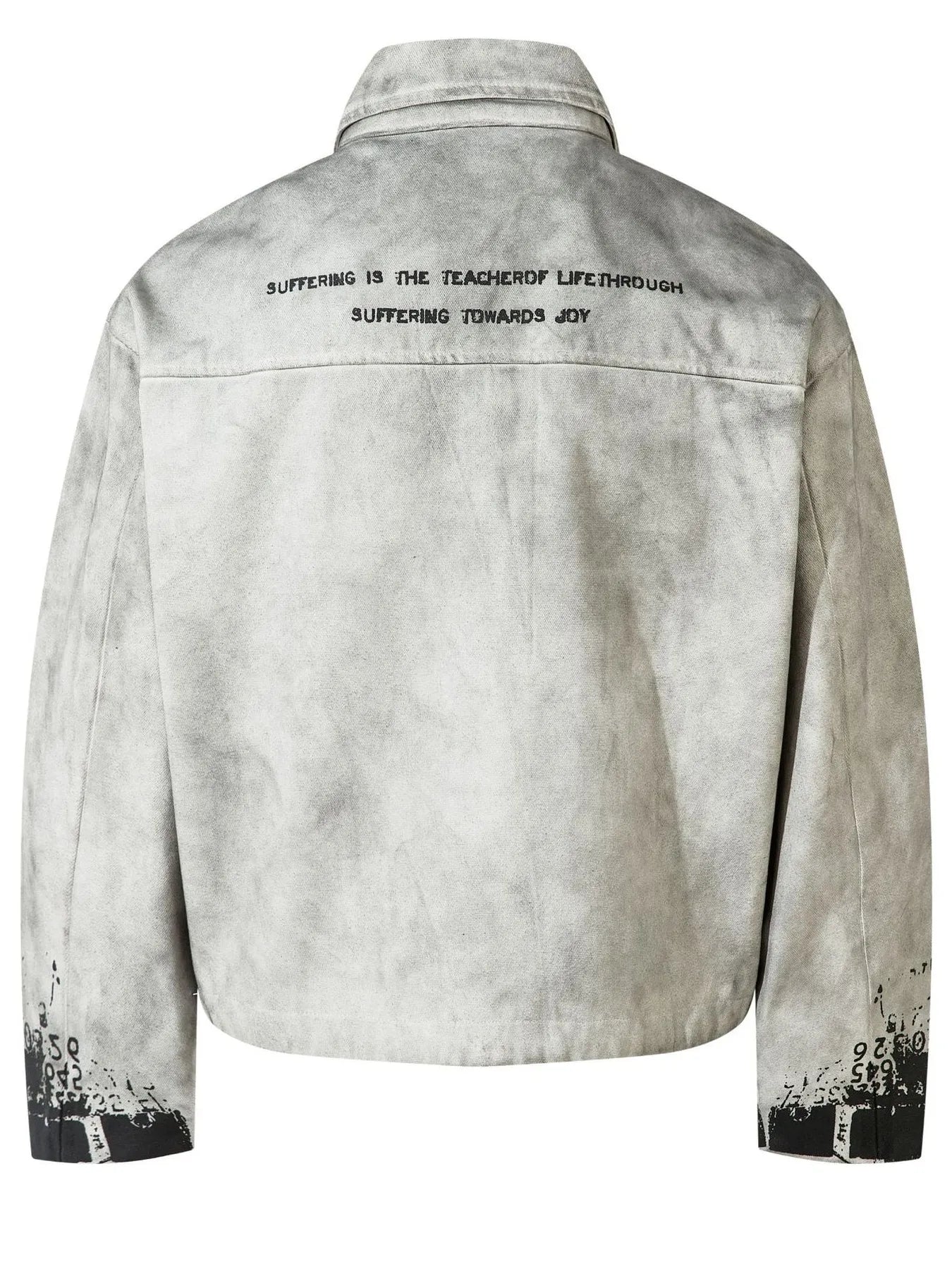 Men's Zip Up Long Sleeve Jacket - Image 2