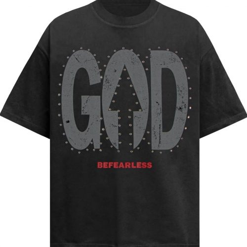 Men's Oversized Letter Graphic T-Shirt
